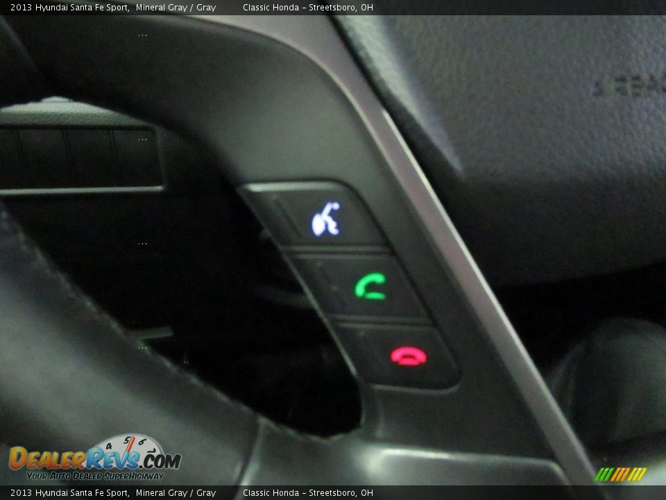 2013 Hyundai Santa Fe Sport Mineral Gray / Gray Photo #32