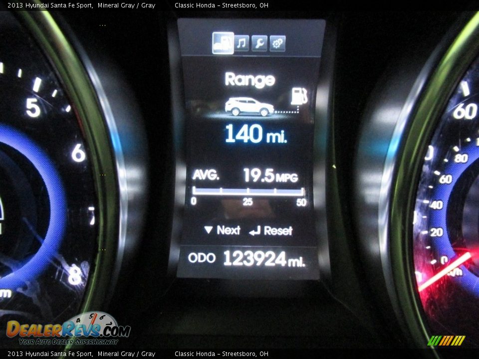 2013 Hyundai Santa Fe Sport Mineral Gray / Gray Photo #34