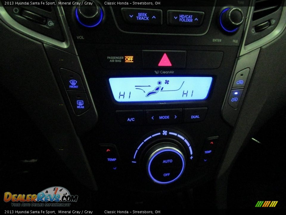 2013 Hyundai Santa Fe Sport Mineral Gray / Gray Photo #36