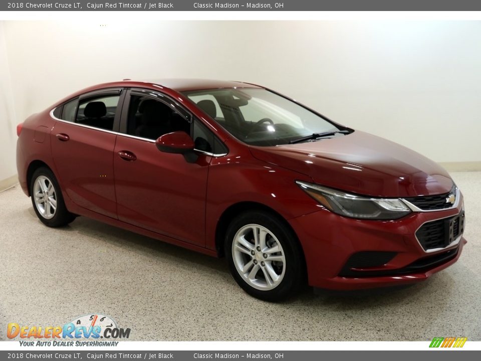 2018 Chevrolet Cruze LT Cajun Red Tintcoat / Jet Black Photo #1