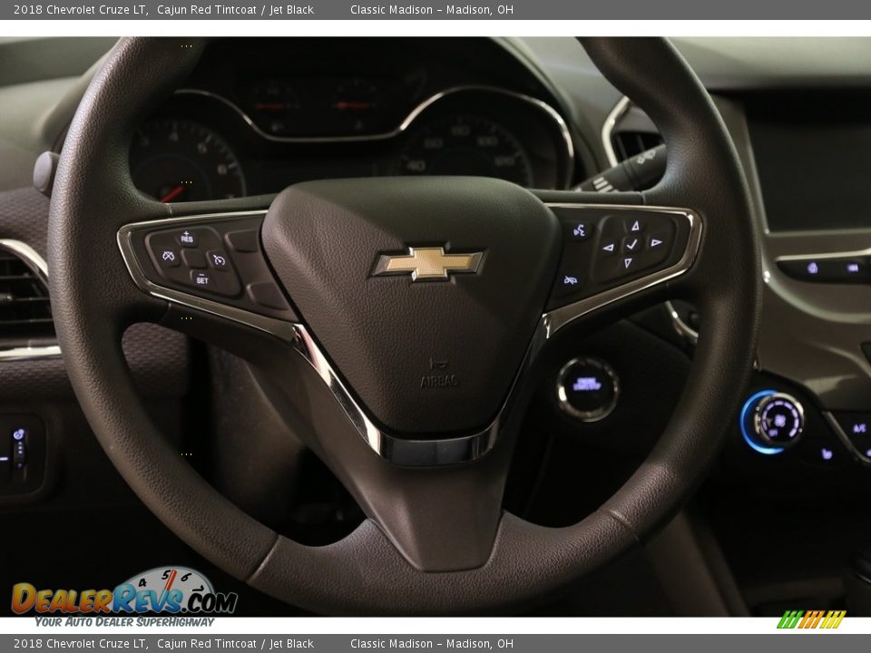 2018 Chevrolet Cruze LT Cajun Red Tintcoat / Jet Black Photo #7