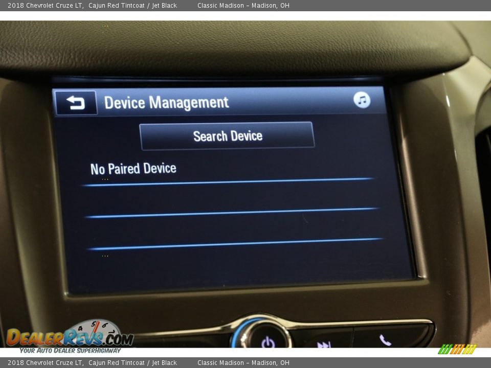 2018 Chevrolet Cruze LT Cajun Red Tintcoat / Jet Black Photo #12