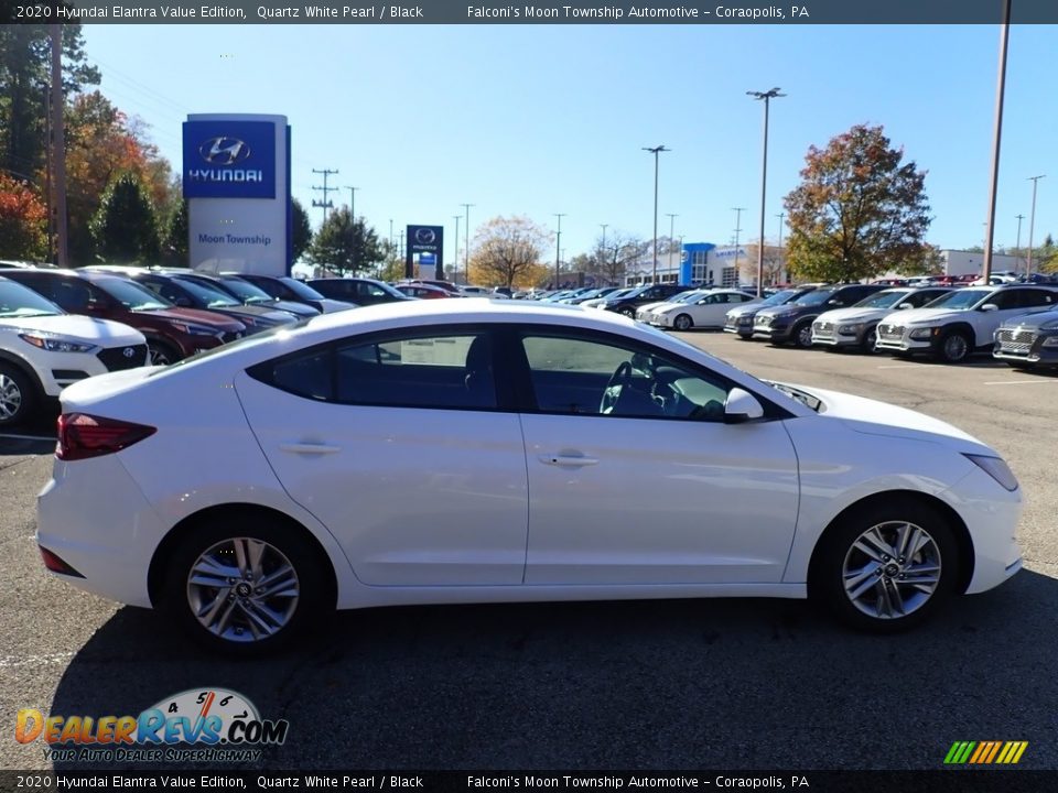 2020 Hyundai Elantra Value Edition Quartz White Pearl / Black Photo #1