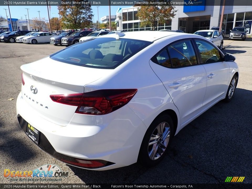2020 Hyundai Elantra Value Edition Quartz White Pearl / Black Photo #2
