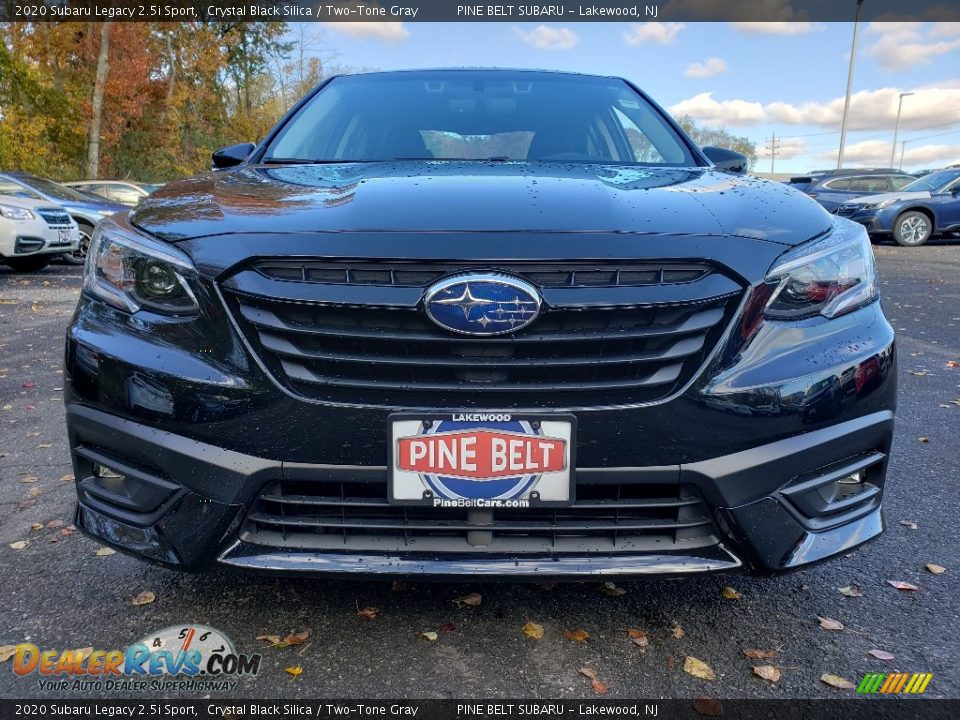 2020 Subaru Legacy 2.5i Sport Crystal Black Silica / Two-Tone Gray Photo #2