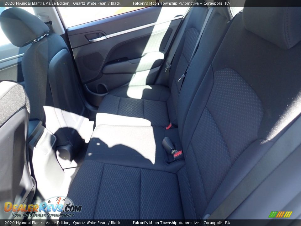 2020 Hyundai Elantra Value Edition Quartz White Pearl / Black Photo #8