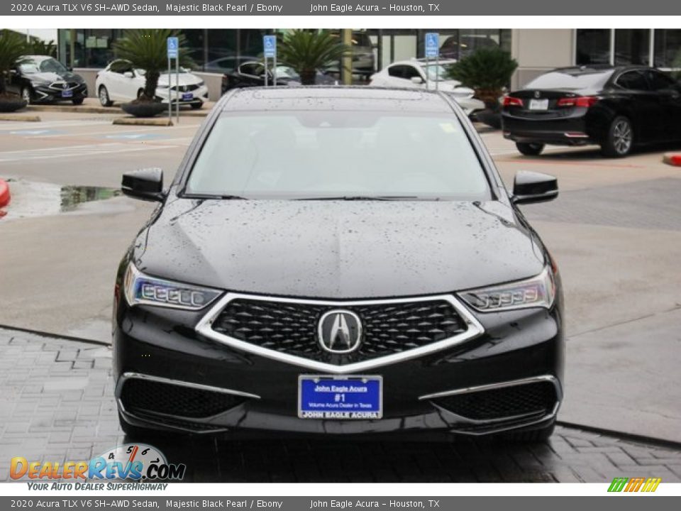 2020 Acura TLX V6 SH-AWD Sedan Majestic Black Pearl / Ebony Photo #2