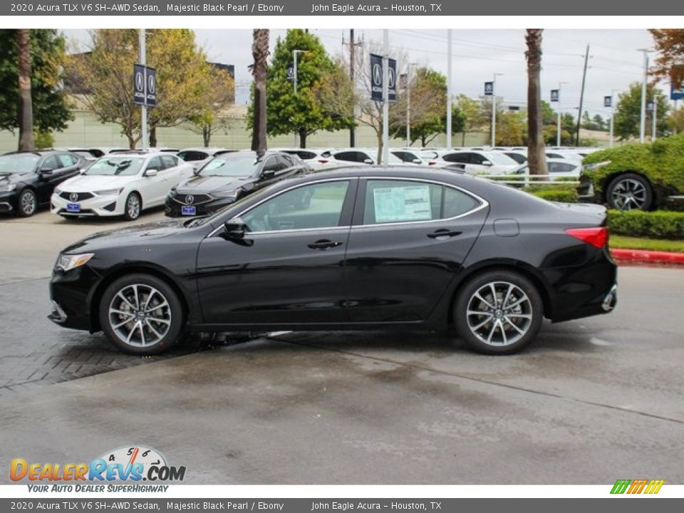 Majestic Black Pearl 2020 Acura TLX V6 SH-AWD Sedan Photo #4