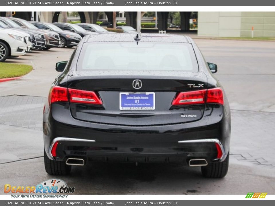 2020 Acura TLX V6 SH-AWD Sedan Majestic Black Pearl / Ebony Photo #6