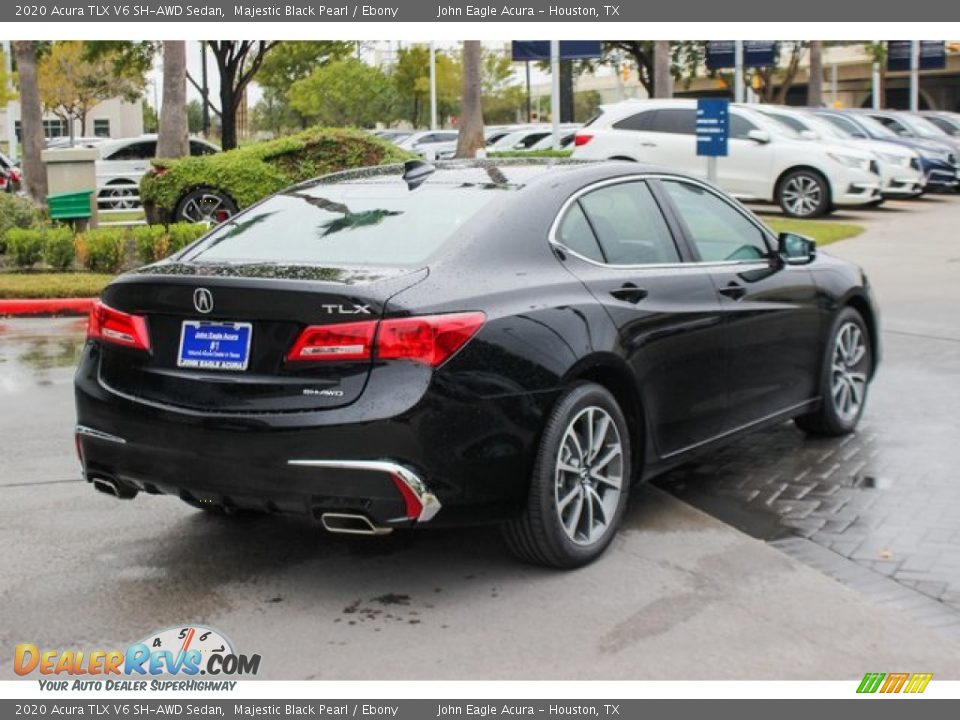 2020 Acura TLX V6 SH-AWD Sedan Majestic Black Pearl / Ebony Photo #7