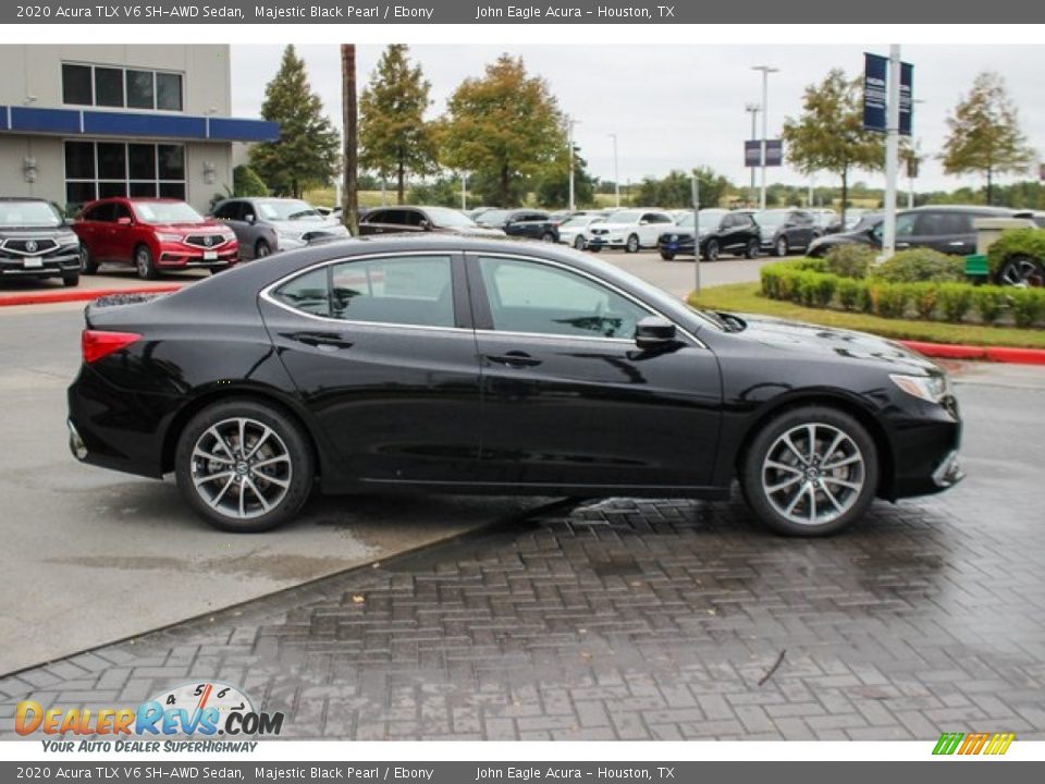 2020 Acura TLX V6 SH-AWD Sedan Majestic Black Pearl / Ebony Photo #8