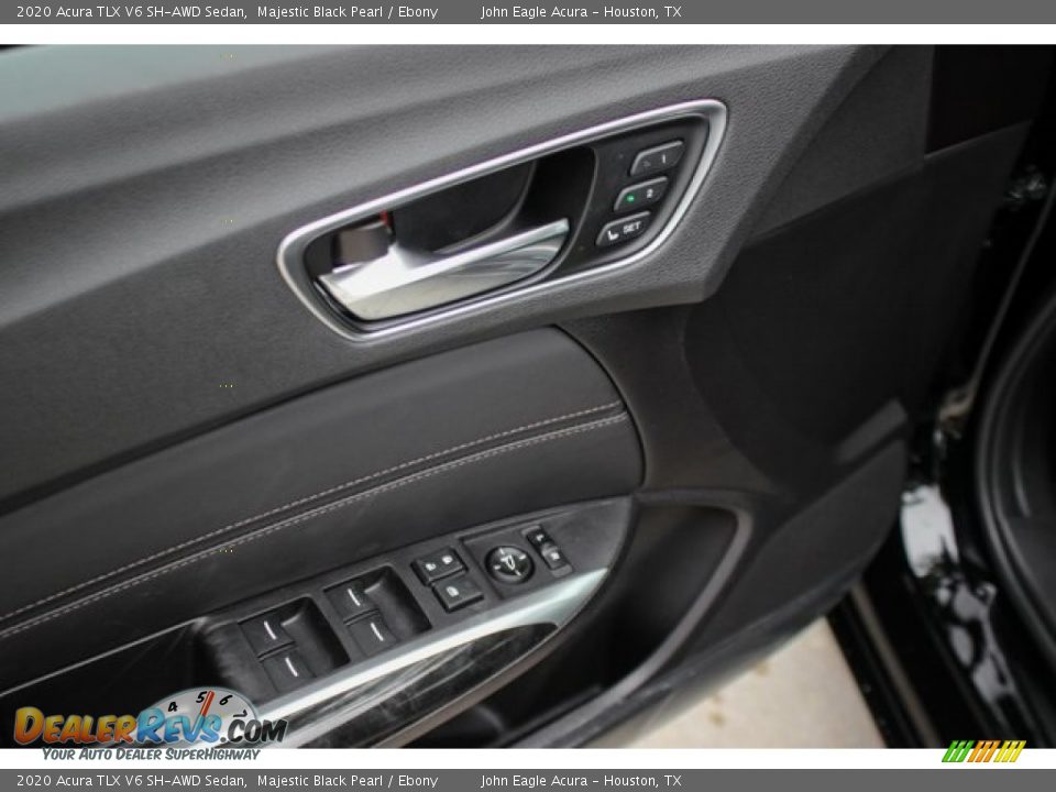 2020 Acura TLX V6 SH-AWD Sedan Majestic Black Pearl / Ebony Photo #12