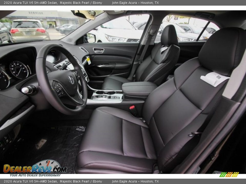 2020 Acura TLX V6 SH-AWD Sedan Majestic Black Pearl / Ebony Photo #16