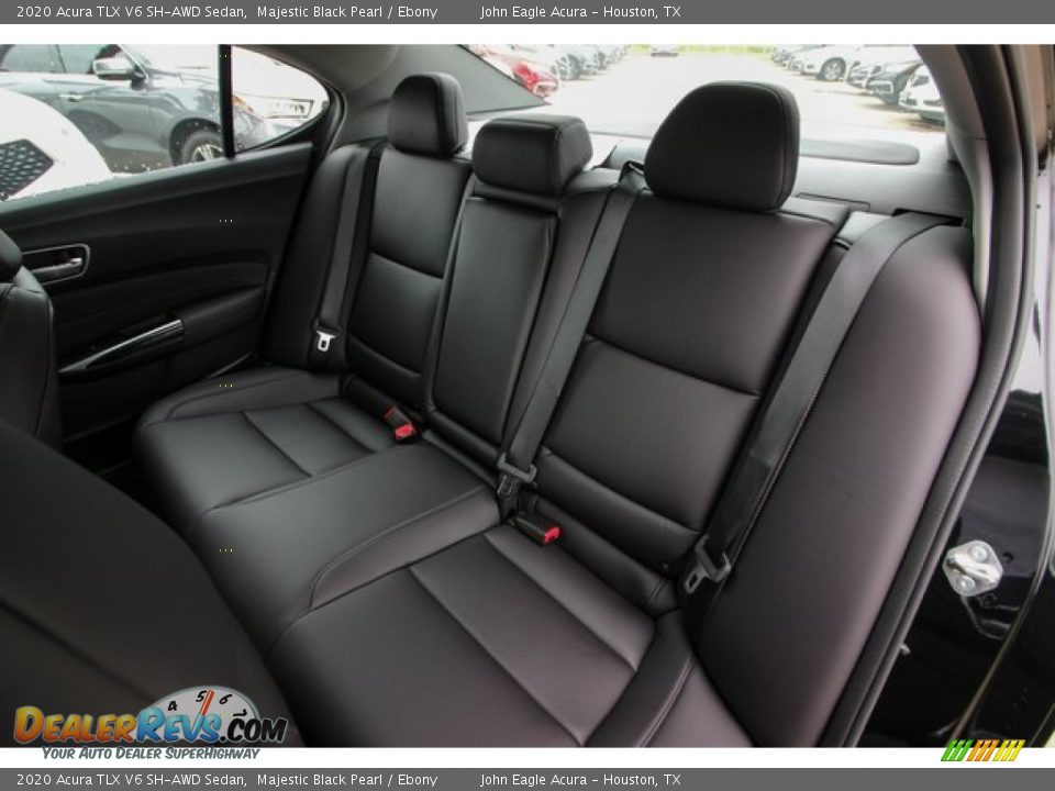 2020 Acura TLX V6 SH-AWD Sedan Majestic Black Pearl / Ebony Photo #18