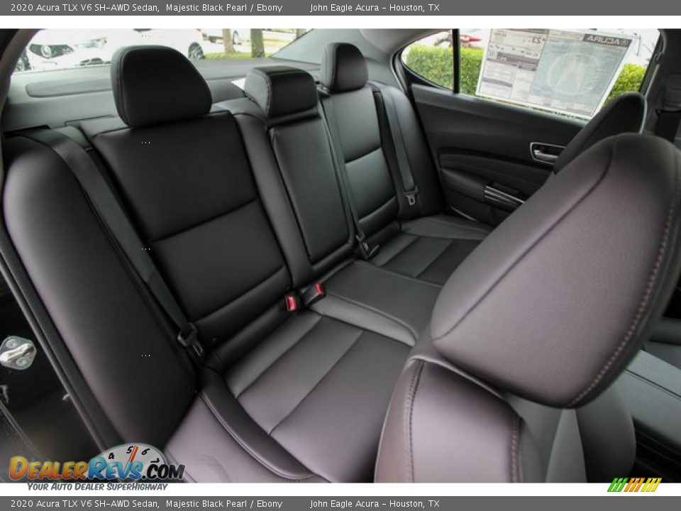 2020 Acura TLX V6 SH-AWD Sedan Majestic Black Pearl / Ebony Photo #21