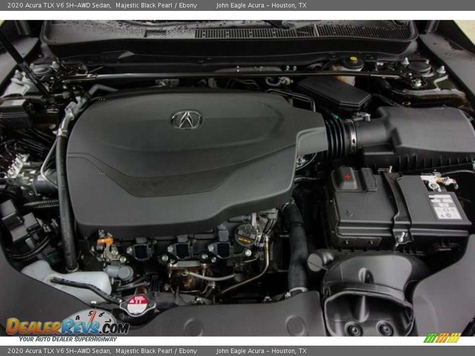 2020 Acura TLX V6 SH-AWD Sedan Majestic Black Pearl / Ebony Photo #24
