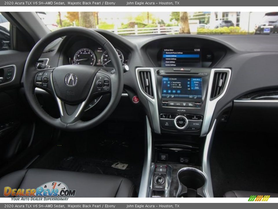 2020 Acura TLX V6 SH-AWD Sedan Majestic Black Pearl / Ebony Photo #25