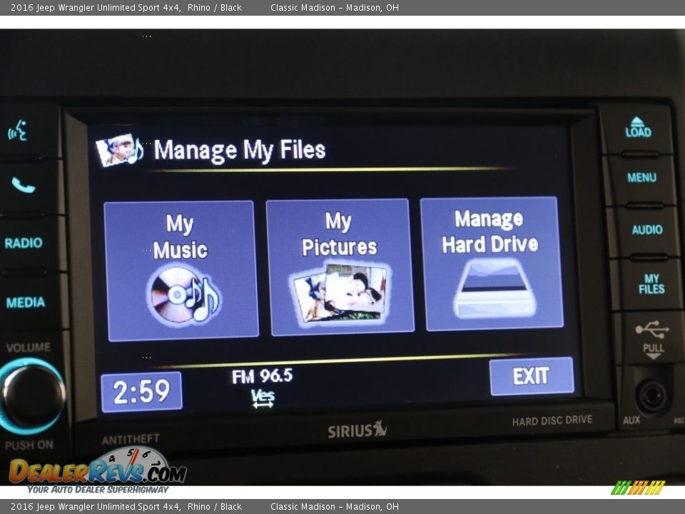 2016 Jeep Wrangler Unlimited Sport 4x4 Rhino / Black Photo #12