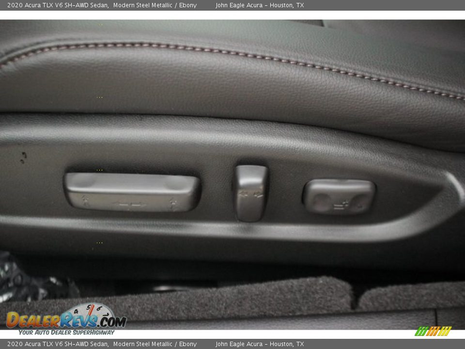 2020 Acura TLX V6 SH-AWD Sedan Modern Steel Metallic / Ebony Photo #13