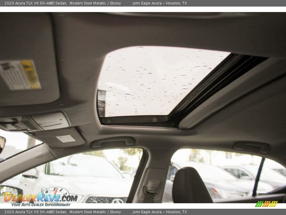 2020 Acura TLX V6 SH-AWD Sedan Modern Steel Metallic / Ebony Photo #14