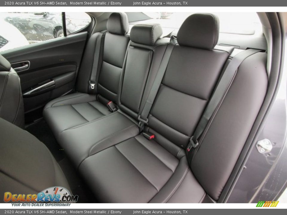 2020 Acura TLX V6 SH-AWD Sedan Modern Steel Metallic / Ebony Photo #18