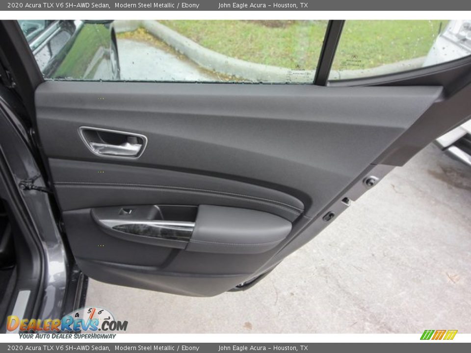 2020 Acura TLX V6 SH-AWD Sedan Modern Steel Metallic / Ebony Photo #20