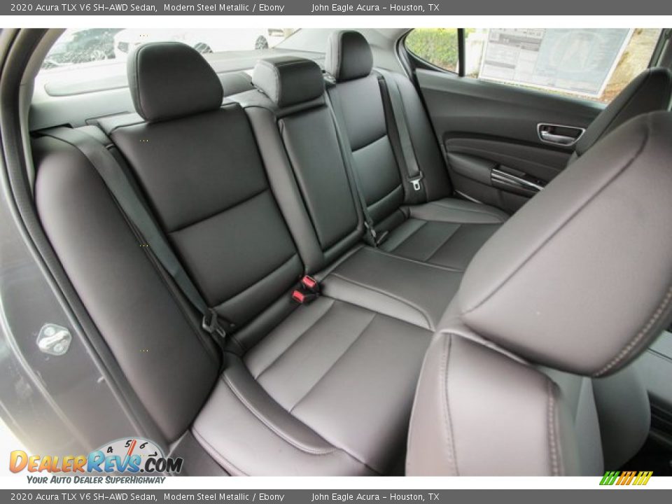 2020 Acura TLX V6 SH-AWD Sedan Modern Steel Metallic / Ebony Photo #21