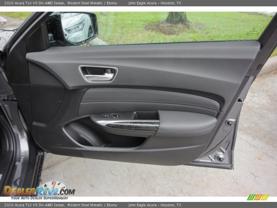 2020 Acura TLX V6 SH-AWD Sedan Modern Steel Metallic / Ebony Photo #22