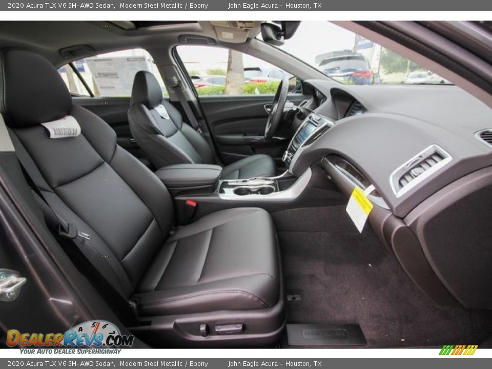 2020 Acura TLX V6 SH-AWD Sedan Modern Steel Metallic / Ebony Photo #23