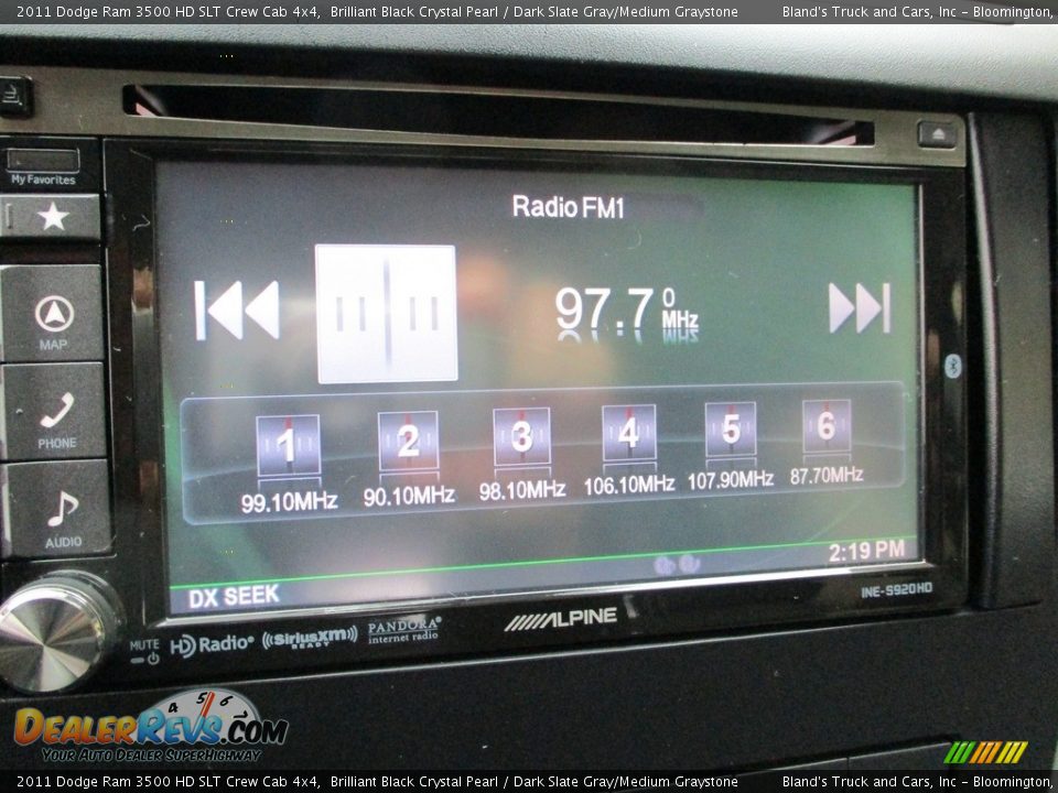 2011 Dodge Ram 3500 HD SLT Crew Cab 4x4 Brilliant Black Crystal Pearl / Dark Slate Gray/Medium Graystone Photo #22