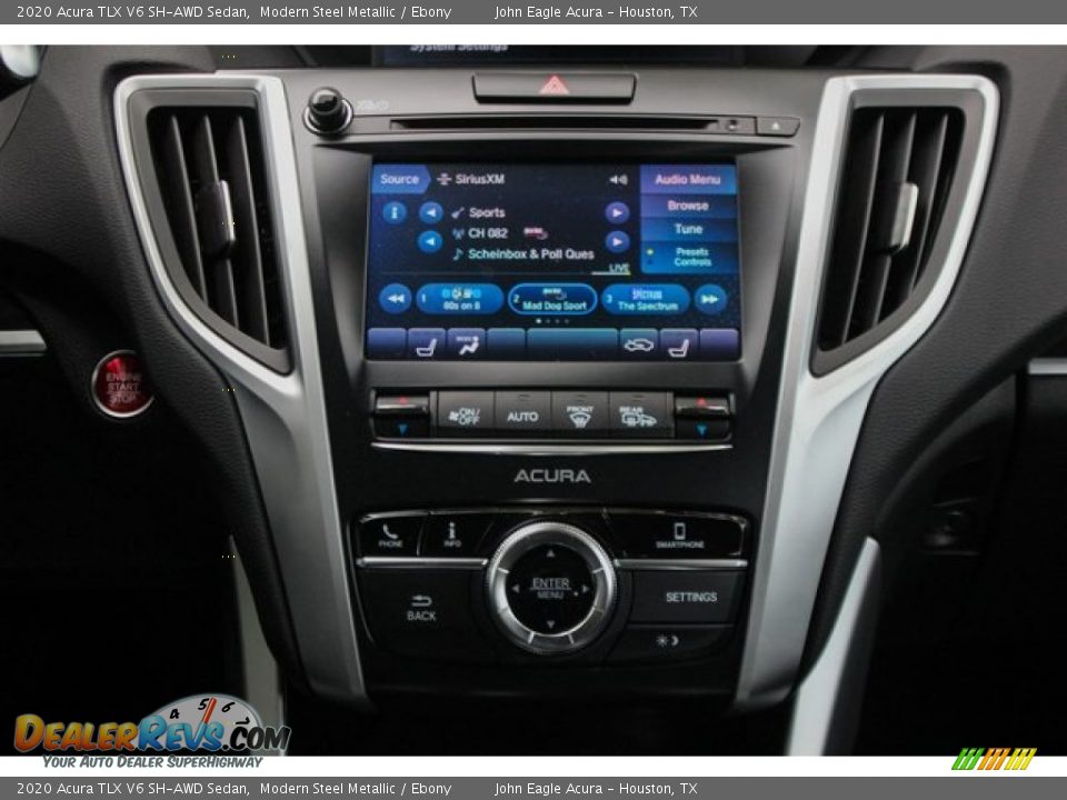2020 Acura TLX V6 SH-AWD Sedan Modern Steel Metallic / Ebony Photo #27