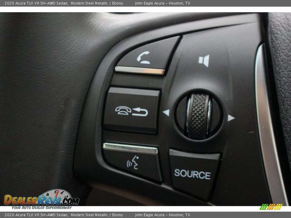 2020 Acura TLX V6 SH-AWD Sedan Modern Steel Metallic / Ebony Photo #33