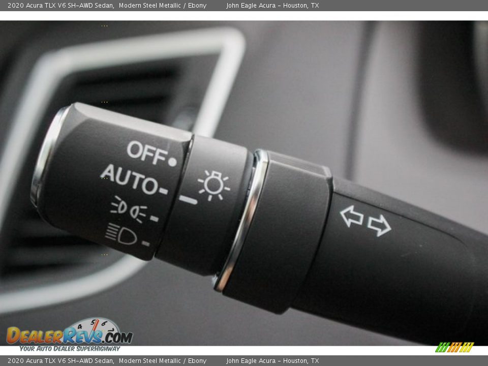 2020 Acura TLX V6 SH-AWD Sedan Modern Steel Metallic / Ebony Photo #35
