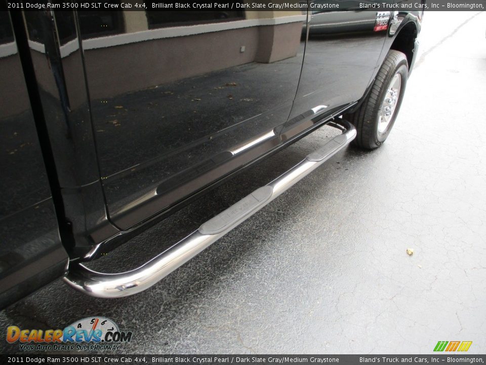 2011 Dodge Ram 3500 HD SLT Crew Cab 4x4 Brilliant Black Crystal Pearl / Dark Slate Gray/Medium Graystone Photo #32
