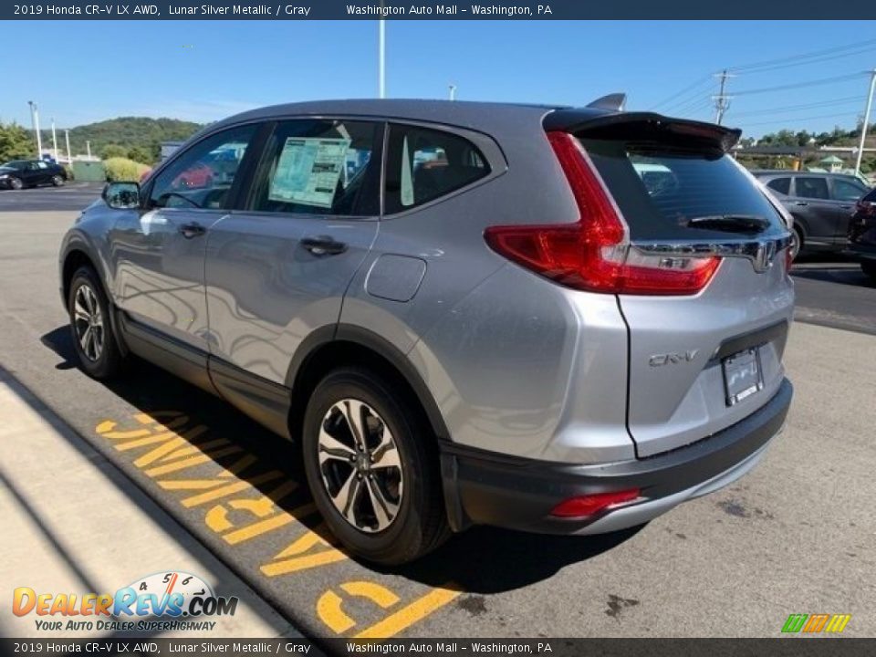 2019 Honda CR-V LX AWD Lunar Silver Metallic / Gray Photo #5