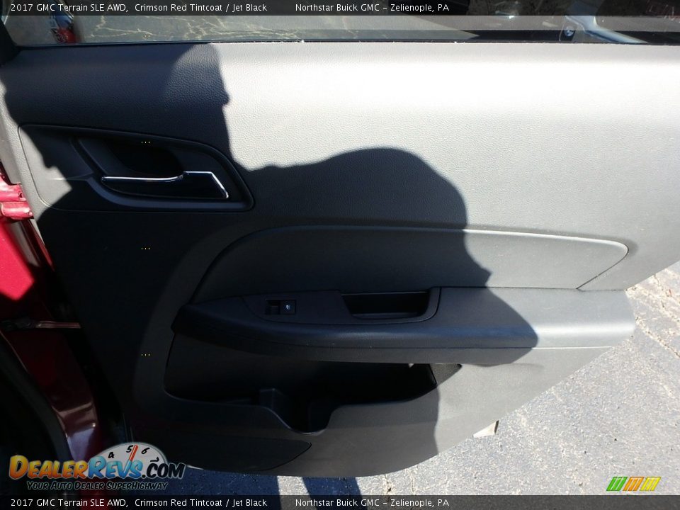 2017 GMC Terrain SLE AWD Crimson Red Tintcoat / Jet Black Photo #8