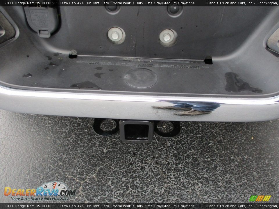 2011 Dodge Ram 3500 HD SLT Crew Cab 4x4 Brilliant Black Crystal Pearl / Dark Slate Gray/Medium Graystone Photo #36