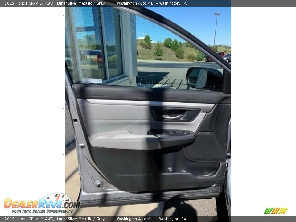 2019 Honda CR-V LX AWD Lunar Silver Metallic / Gray Photo #10