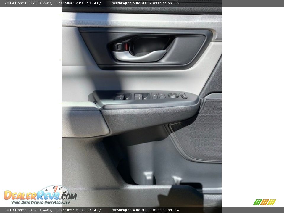 2019 Honda CR-V LX AWD Lunar Silver Metallic / Gray Photo #11