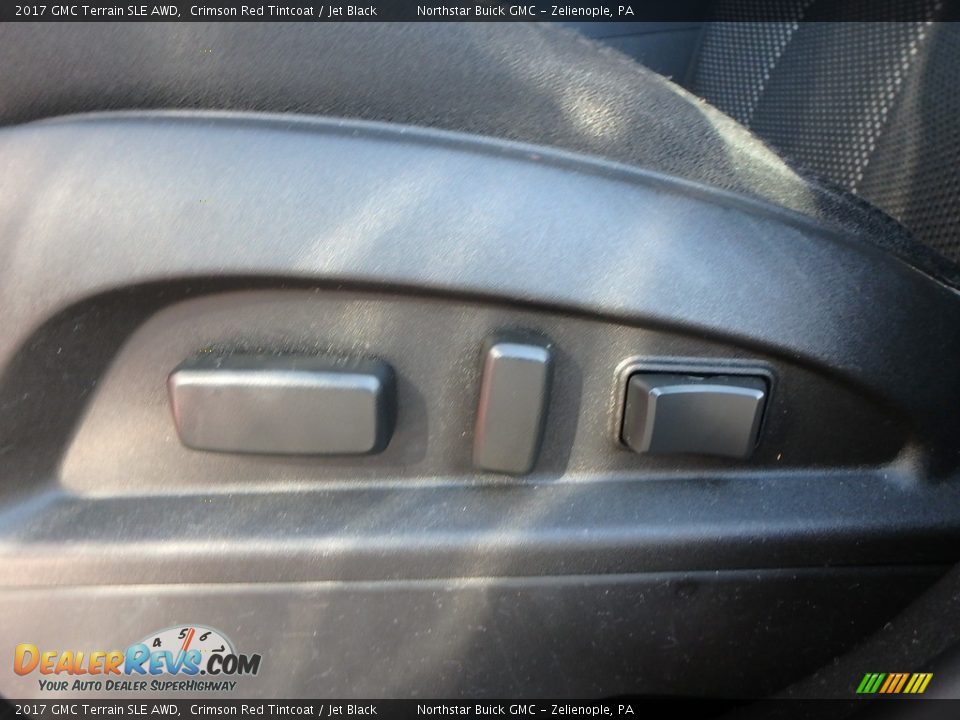 2017 GMC Terrain SLE AWD Crimson Red Tintcoat / Jet Black Photo #16