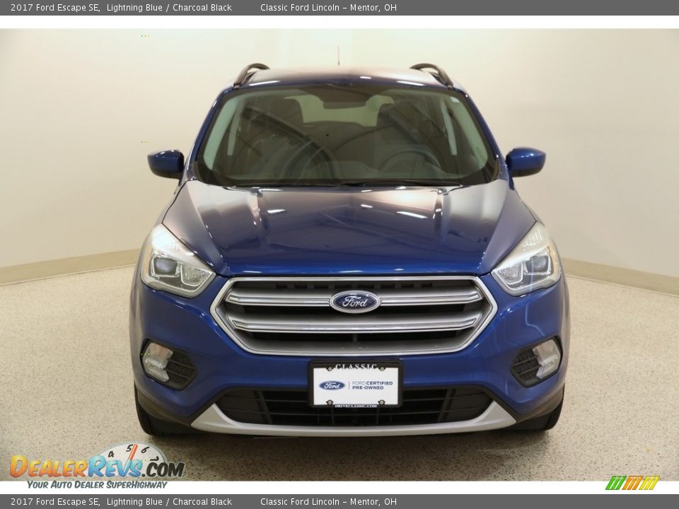 2017 Ford Escape SE Lightning Blue / Charcoal Black Photo #2