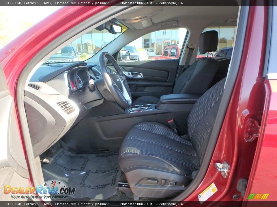 2017 GMC Terrain SLE AWD Crimson Red Tintcoat / Jet Black Photo #19