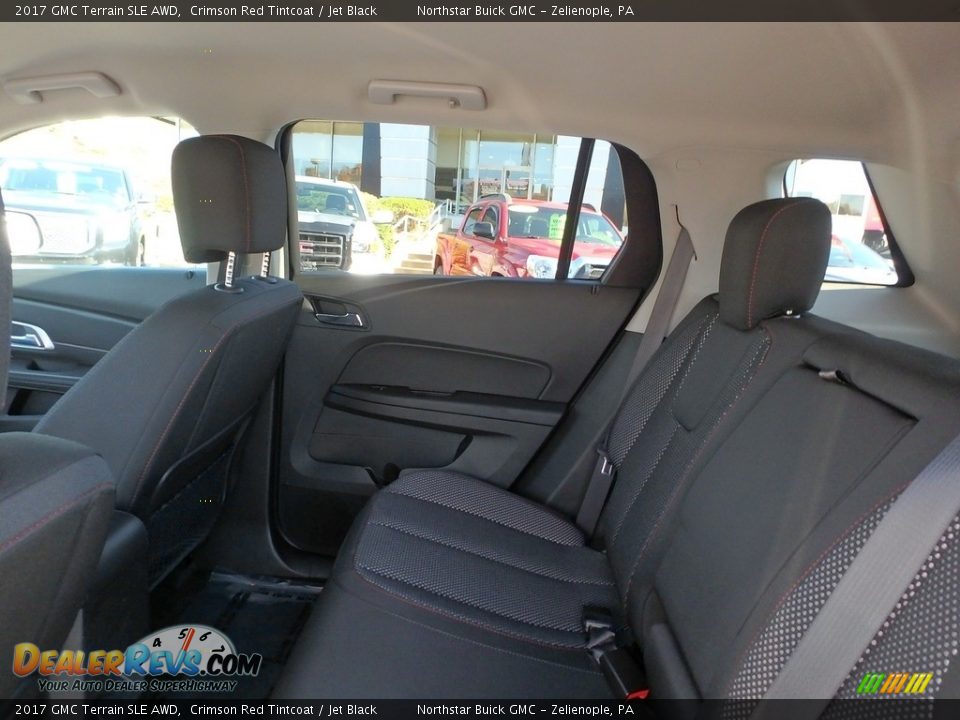 2017 GMC Terrain SLE AWD Crimson Red Tintcoat / Jet Black Photo #20