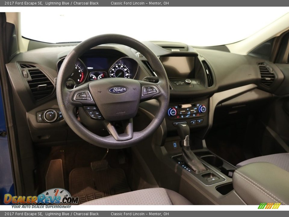 2017 Ford Escape SE Lightning Blue / Charcoal Black Photo #6