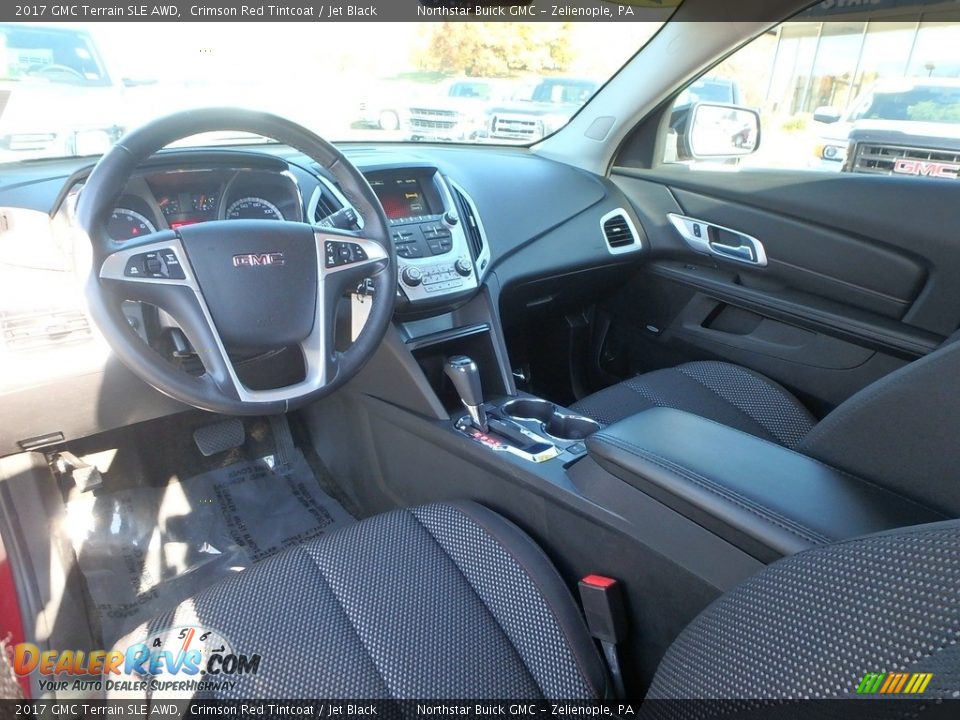 2017 GMC Terrain SLE AWD Crimson Red Tintcoat / Jet Black Photo #21