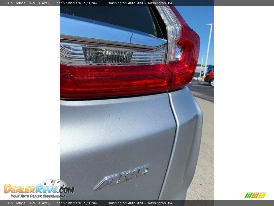 2019 Honda CR-V LX AWD Lunar Silver Metallic / Gray Photo #22