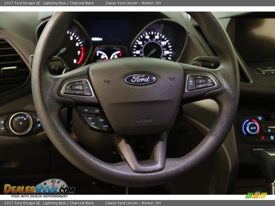 2017 Ford Escape SE Lightning Blue / Charcoal Black Photo #7