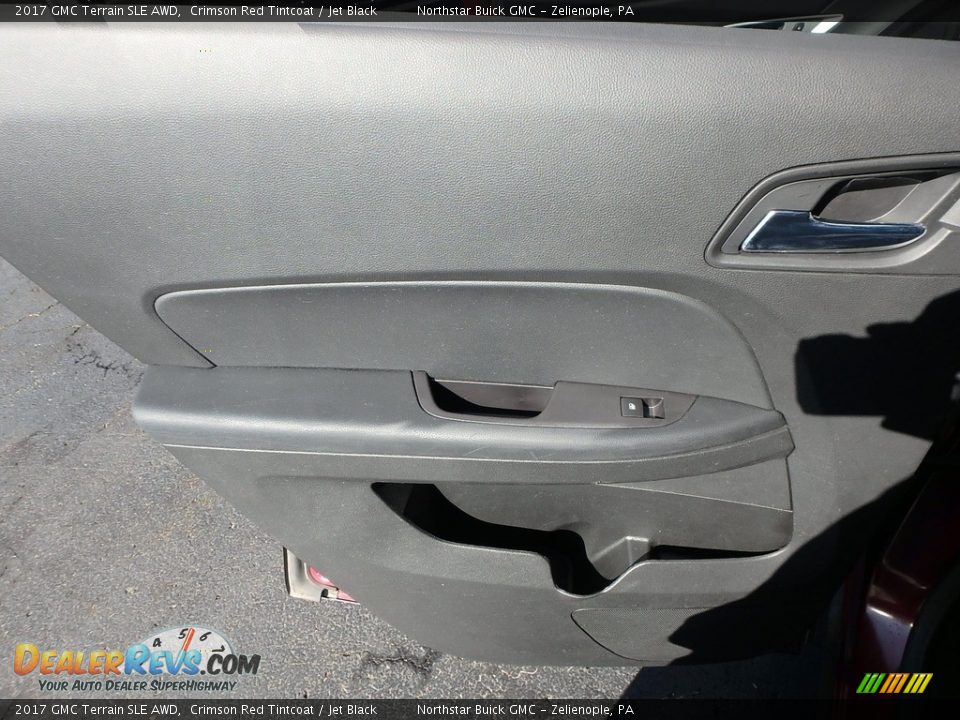 2017 GMC Terrain SLE AWD Crimson Red Tintcoat / Jet Black Photo #22