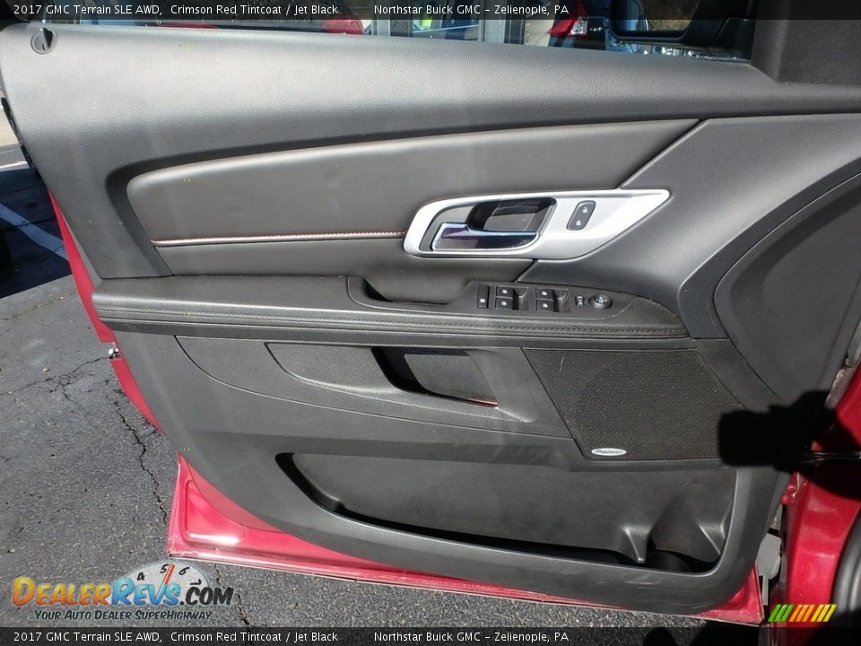 2017 GMC Terrain SLE AWD Crimson Red Tintcoat / Jet Black Photo #23