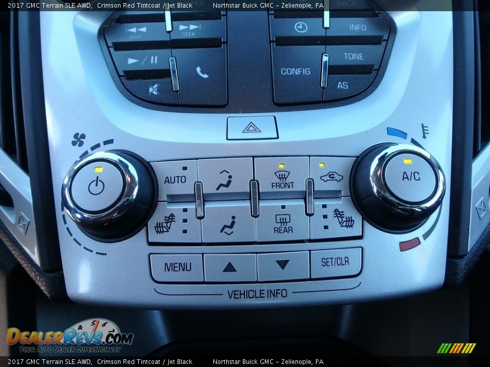 2017 GMC Terrain SLE AWD Crimson Red Tintcoat / Jet Black Photo #25